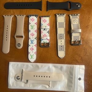 Lot of Five (5) Watch Bands fits Apple 38-41mm
